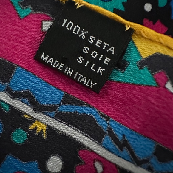 MISSONI 100% SILK SCARF - Picture 3 of 7